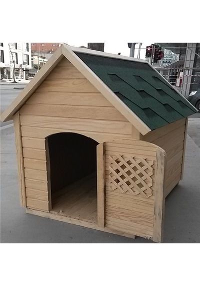 Oscar Ahşap Köpek Kulubesi Çomar İzolasyonlu L Orta Boy