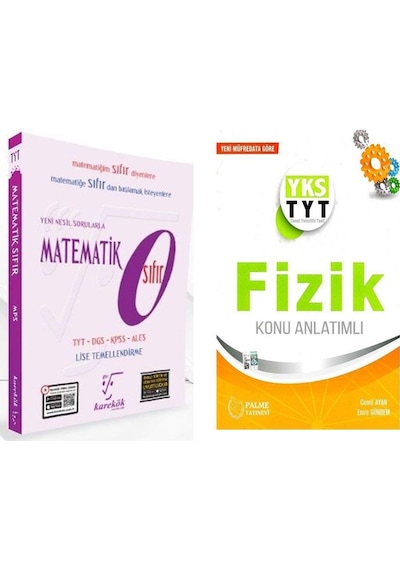Karekök Matematik 0 Palme Tyt Fizik Konu Anlatımı ve Planlayıcı 2 N11.34271