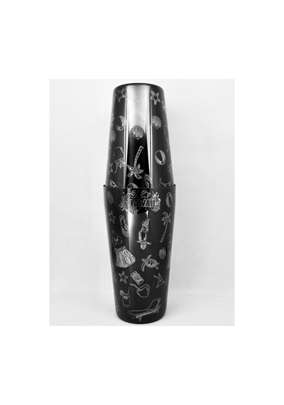 Black Hawai Tattoo Boston Shaker