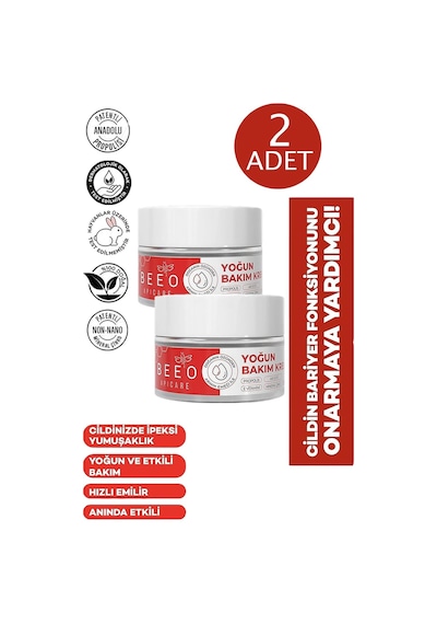 Bee'o Apicare S.o.s Yoğun Bakım Kremi 2 x 15 ML Bee'o Apicare S.o.s Yoğun Bakım Kremi 2 x 15 ML