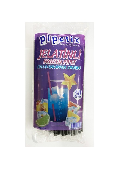 Pipetix Jelatinli Pipet Düz 100 G Siyah - Kullan At İçecek Ekipmanı 3'li Ekonomik Paket - 3 Ade Tarı
