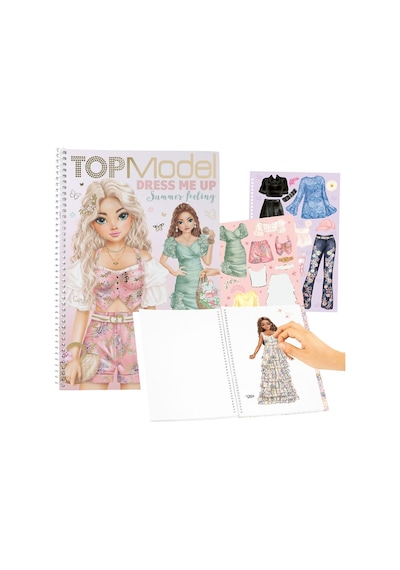 Top Model Yaz Hissi Beni Giydirme Defteri 0413833 Çok Renkli