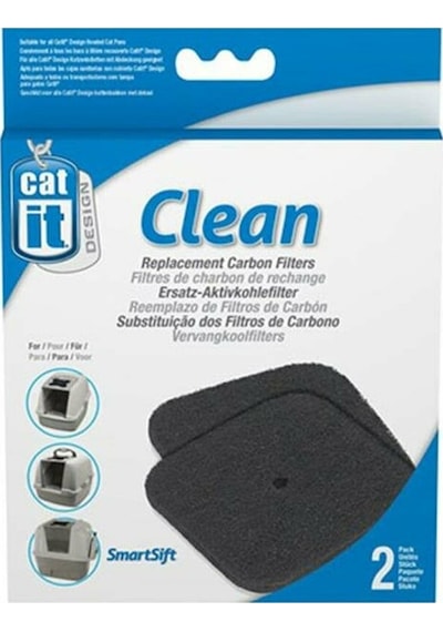 Catit Tuvalet Kabinleri için Karbon Filtre 2'li