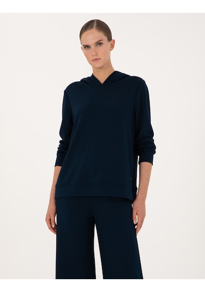 Pierre Cardin Kadın Lacivert Sweatshirt 50314972-vr033 Lacivert