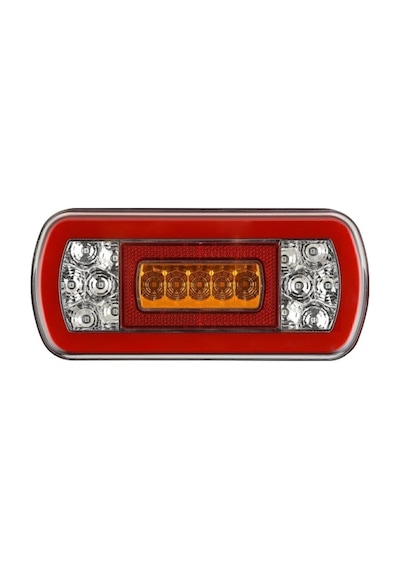 Ahmet Otomotiv Dikdörtgen Stop Lambası Yeni Nesil Neon Ledli 24 Volt 1 Adet