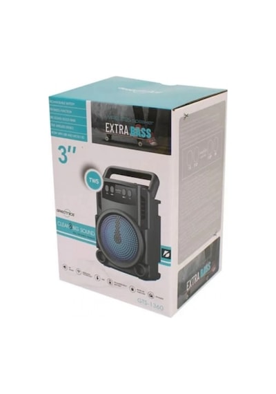 Platoon Pl-4689 Rgb Işıklı Bluetooth Speaker Usb Sd Girişli