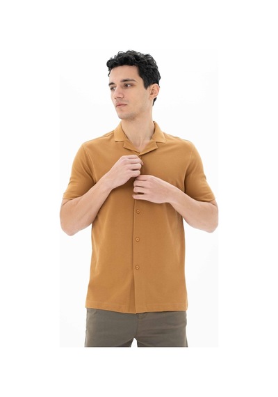 AR-MA Arma Erkek Penye Pike Regular Fit Polo Yaka Gömlek 001