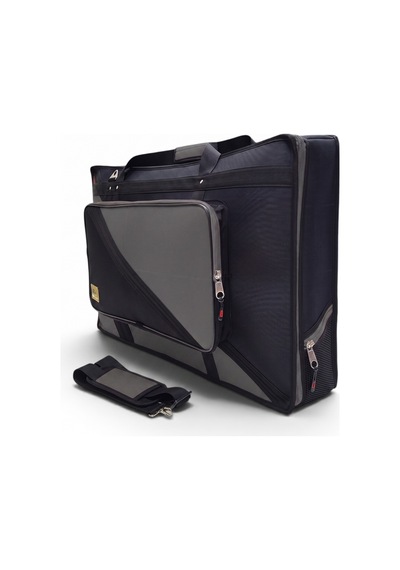 Xdj-rx3 Için Uyumlu Soft Case Taşıma Çantası Crossline Gri