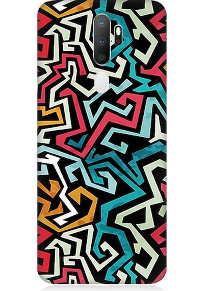 Oppo A5 2020 Uyumlu Silikon Kılıf Pop Art Grafiti Grunge