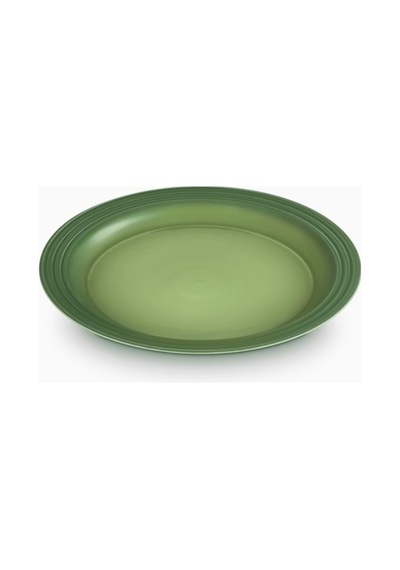 Le Creuset Klasik Dayanıklı Tasarım Seramik Yemek Tabağı 27 Cm Yeşil
