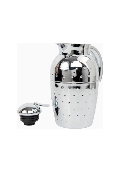 Roomours Pioneer Dot Silver Termos 1 Litre Gümüş