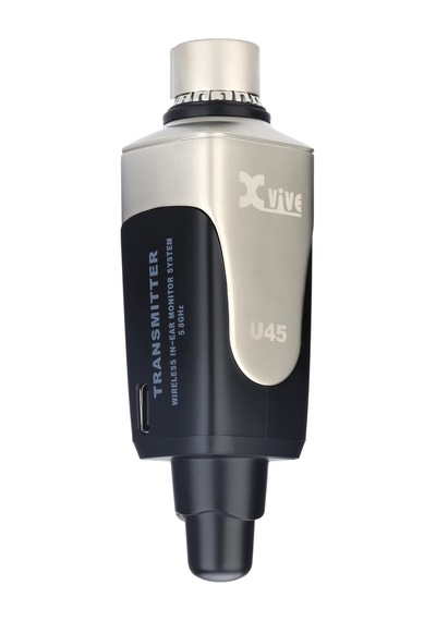 Xvive Xv-u45r4 4 Alıcı + 1 Vericili Kablosuz In-ear Monitör Sistemi Siyah