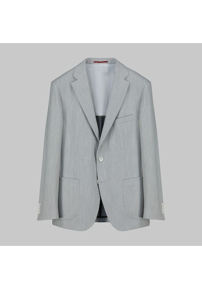 Sarar Matteo Interview Slim Fit Erkek Ceket 3188046 Gri