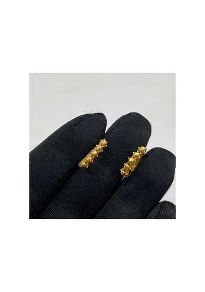 22 Ayar Altın Küpe Dorika 2.51gr - K01139