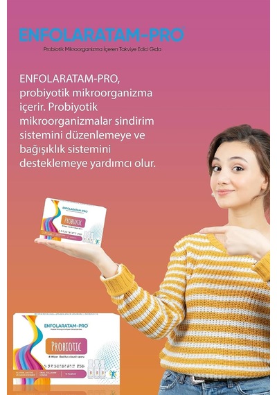 Tr Enfolaratam Pro Probiotic Probiyotik Bacillus Clausii Sporları 4 Milyar Yetişkin