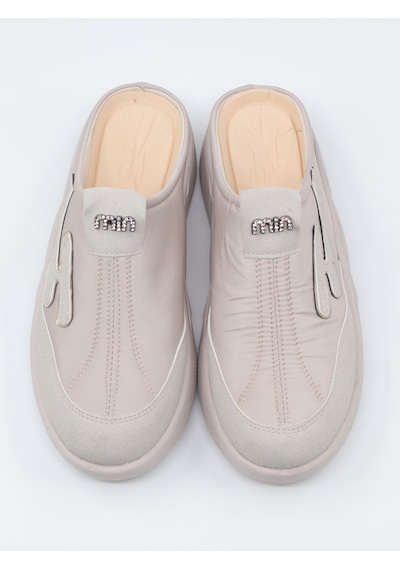 Nesilshoes Nesil Shoes Conf 222 Vizon Anatomik Kadın Sabo Terlik
