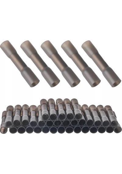 Koodmax - 10 Adet - Bht-3.5 Isıyla Daralan Makaron 35a 2.5-4.0mm² Su Geçirmez Konnektör - Siyah
