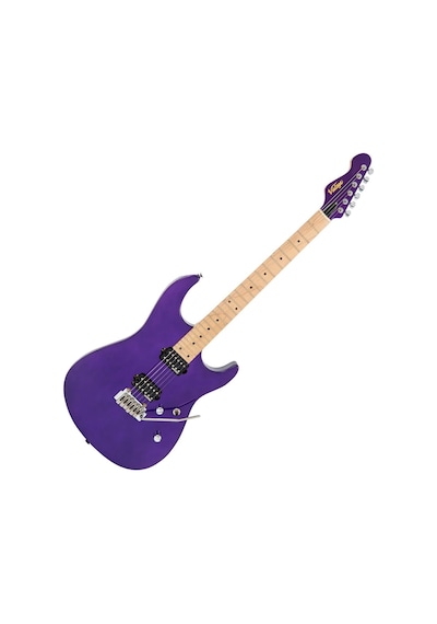 Vintage V6m24 Reissued Elektro Gitar - Pasadena Purple