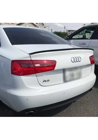 Audi A6 C7 S3 Spoyler 2012 2017 Parlak Siyah Pıano Black