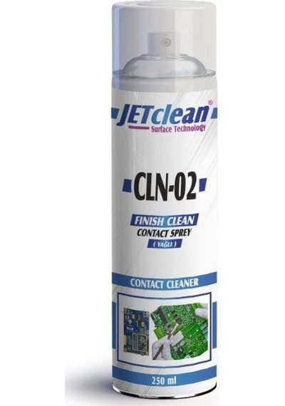 Jetclean Cln-02 Kontak Sprey Yağlı Mavi 250ml