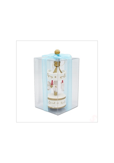 Kutulu Mini Atlı Karınca, 8,5cm X 3,5cm - Beyaz