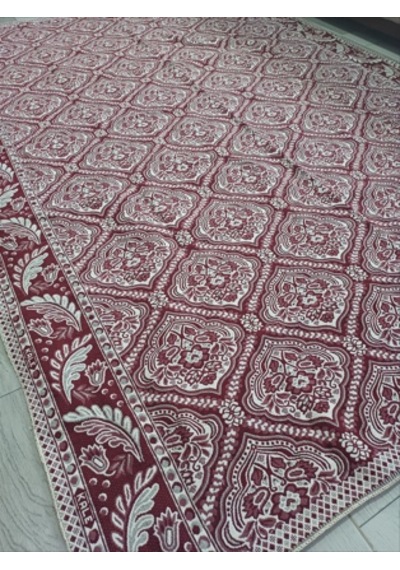 Savan Dokuma Halı Örtüsü 4m² 170 240 Kale Bordo4 Bordo