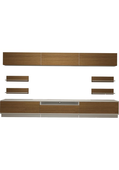 Decoraktiv Trendstyle 8ys Mdf Tv Ünitesi Tv Sehpası Beyaz - Ceviz