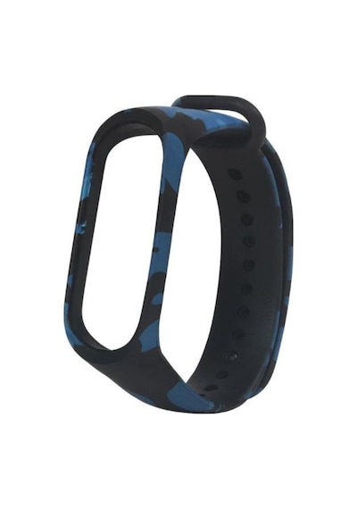 Xiaomi Mi Band 3 Ve 4 Akıllı Bileklik Tme Kordon Kamuflaj Desen