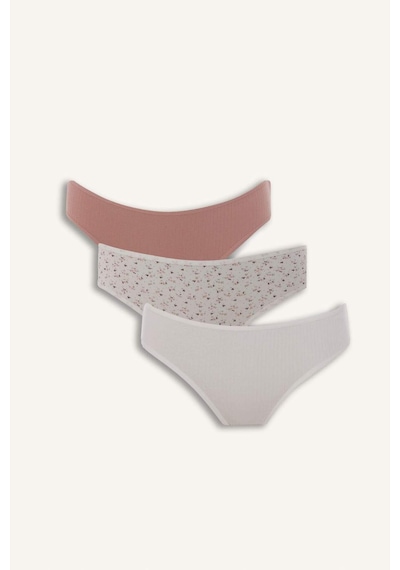 Defacto Ribana 3lü Slip Külot H0190ax26spbr80 Pembe-br80