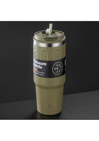 Shotay Travel Çelik Termos Mug 900ml Yeşil