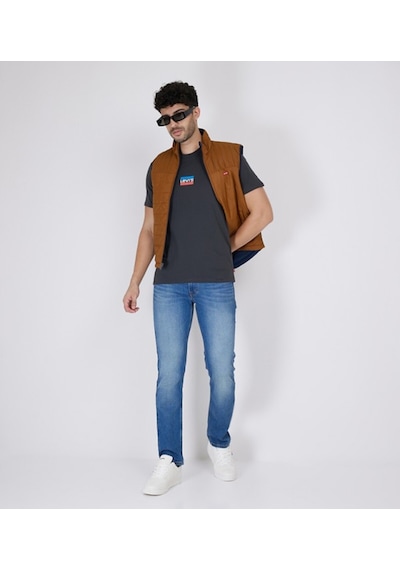 Levi's Erkek Bisiklet Yaka Olympic Logolu Siyah T-shirt - 22491-1291 Siyah