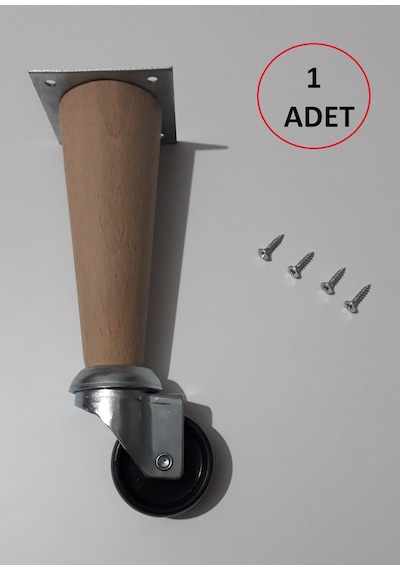 Barermo Barermo 20 Cm Tekerlekli Ayak Sihirli Masa Ayağı,