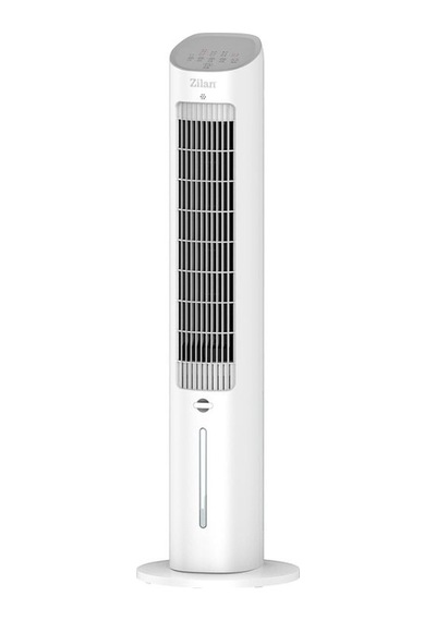 Zilan Zln1030 Air Cooler, Uzaktan Kumandalı Soğuk Su & Buz Hazneli Kule Tipi Vantilatör