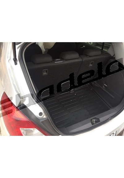 Opel Corsa D Kasa 2007-2014 Uyumlu Bagaj Havuzu Kokusuz Kaucuk 3D