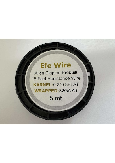 Alien Clapton Efe Wire Flat Prebuilt Makara Tel 5 Metre