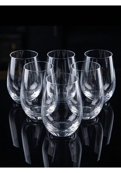 Kristal Su Bardak 360 Ml 6 Adet Beyaz