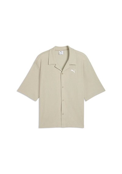 Puma Wardrobe Ess Shirt Erkek Günlük Gömlek 63436361 Gri