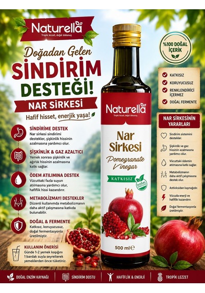 Naturella Nar Sirkesi