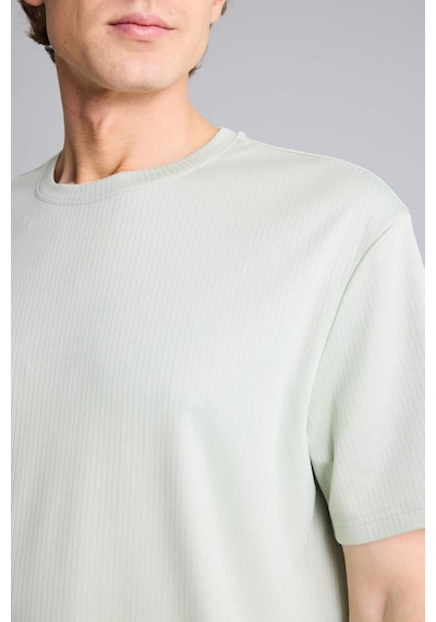 Defacto Basic T-shirt G7707ax26smgn1255 Yeşil-gn1255