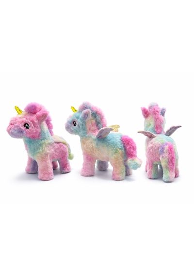 Pilli Hareketli Unicorn Oyuncak Açık Pembe