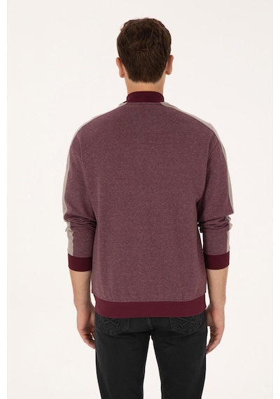 U.s. Polo Assn. Erkek Plum Hırka Örme 50315820-vr177 New Plum