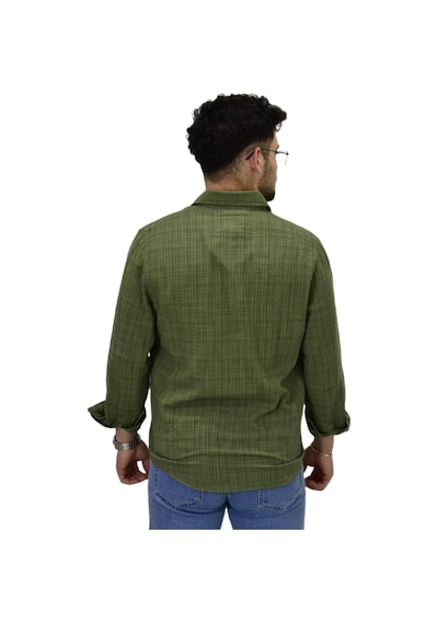 Erkek Spor Silim Fit Uzun Kol Gömlek G5005 Bgl-st04494 Haki