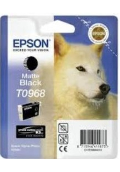 Matte Black. With Pigment İnk Ultrachrome C13T09684010