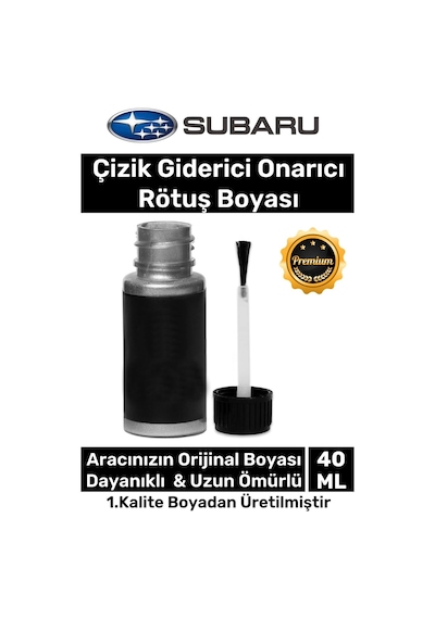 Özel Üretim Suya Dayanıklı Subaru Marka Uyumlu Çizik Taş Izi  Onarıcı 40ml Oto Rötuş Boyası