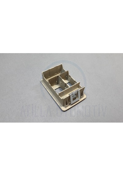 Vw Polo 6n2 1999-2002 Cam Düğme Çerçevesi Ön Sol İkili Bej