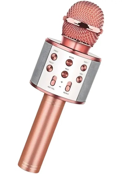 Bt Karaoke Mikrofon-rose Gold