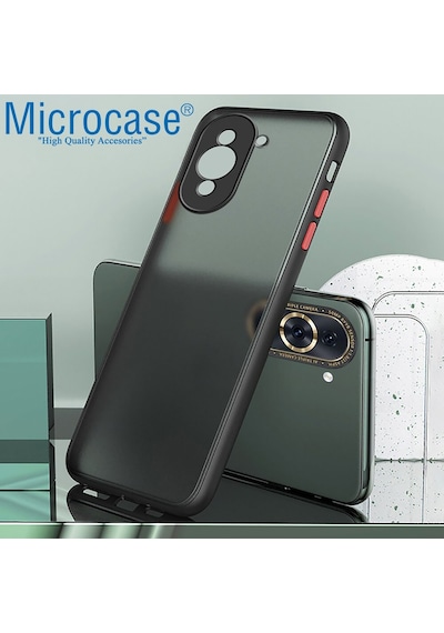 Huawei Nova 10 Pro London Serisi Dayanıklı Kılıf - Siyah Al3415