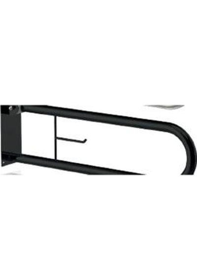 Maxiflow Engelli Mafsallı Wc Kağıt Ø32 73x24x11cm Siyah Siyah