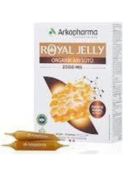 Arkopharma Royal Jelly Organık Arı Sütü 20 Ampul