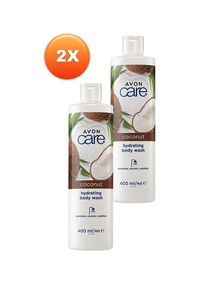 Avon Care Coconut Hindistan Cevizi Nemlendirici Duş Jeli 2 x 400 ML